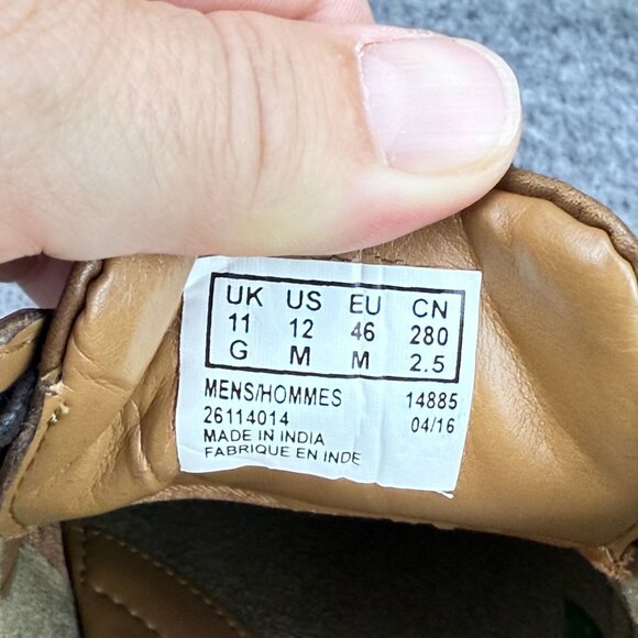 ✅Mens 12 Clarks Collection Touareg Vibe Bicycle Toe Derby Oxfords Ortholite Sole - Picture 2 of 13